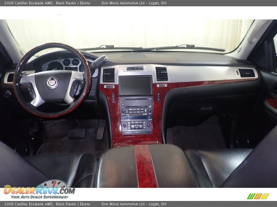 2008 Cadillac Escalade AWD Black Raven / Ebony Photo #23
