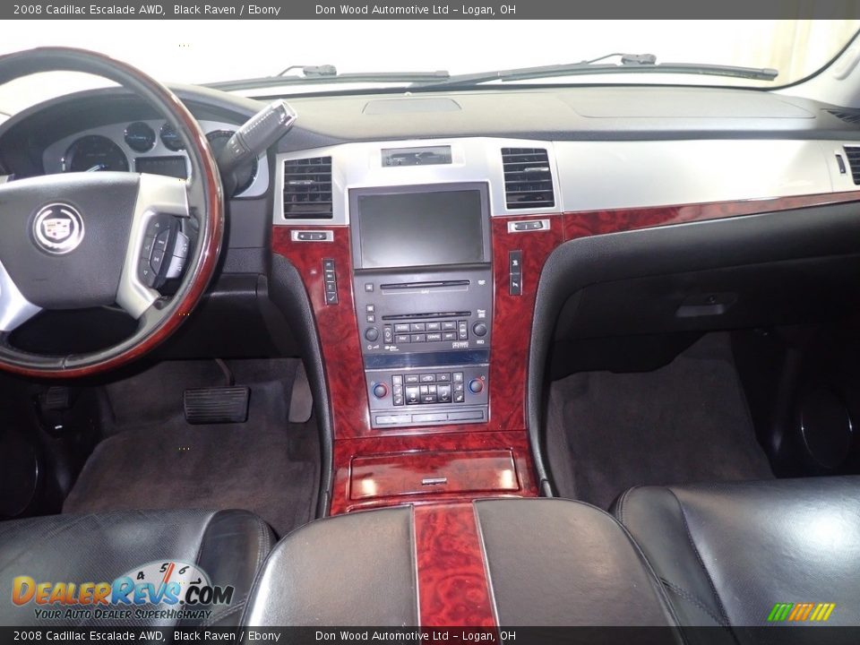 2008 Cadillac Escalade AWD Black Raven / Ebony Photo #24