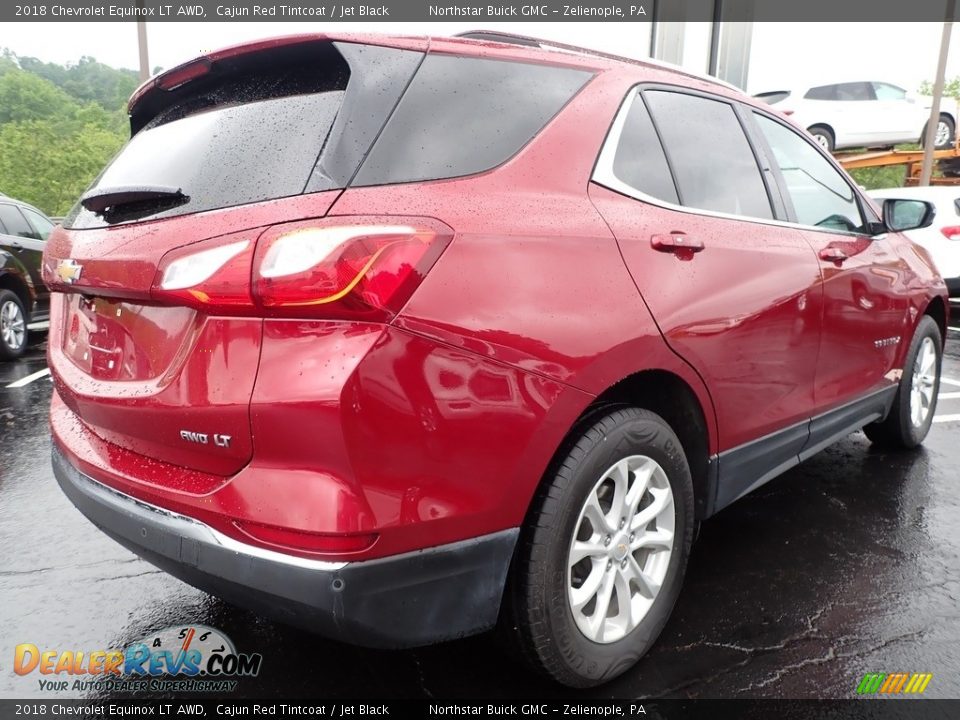 2018 Chevrolet Equinox LT AWD Cajun Red Tintcoat / Jet Black Photo #9