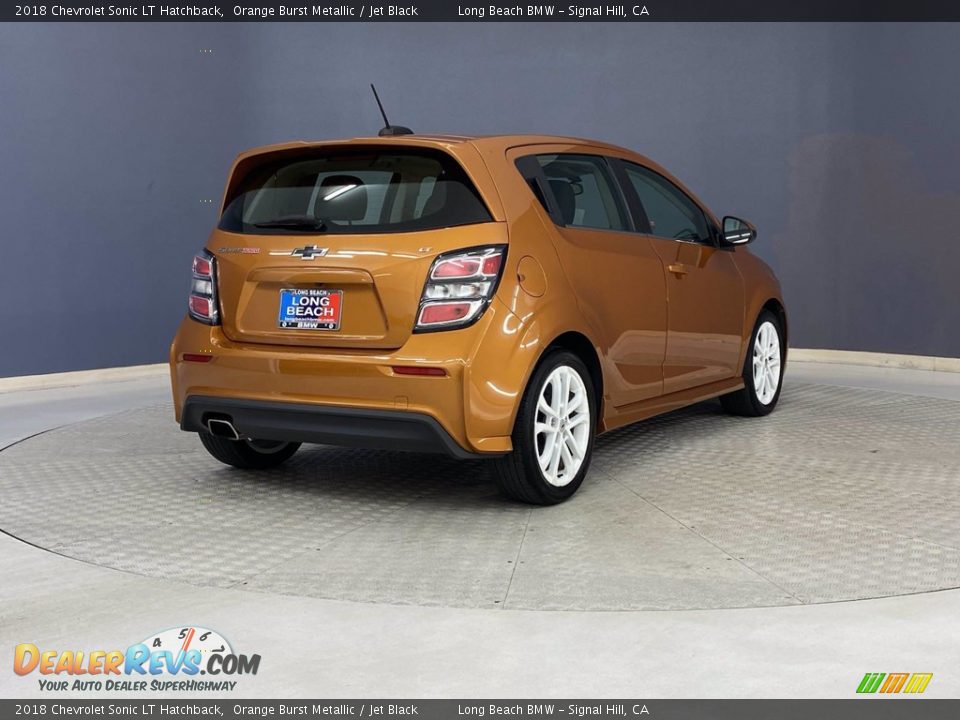 Orange Burst Metallic 2018 Chevrolet Sonic LT Hatchback Photo #5