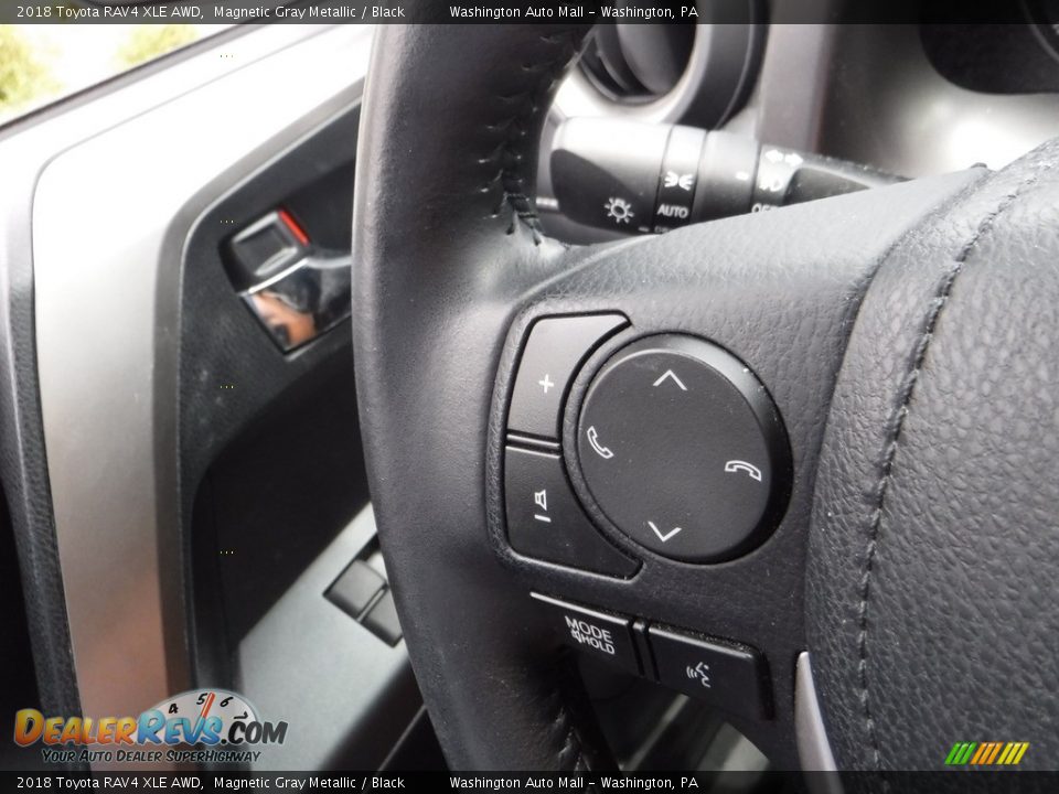 2018 Toyota RAV4 XLE AWD Magnetic Gray Metallic / Black Photo #5