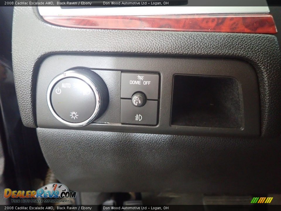 2008 Cadillac Escalade AWD Black Raven / Ebony Photo #30