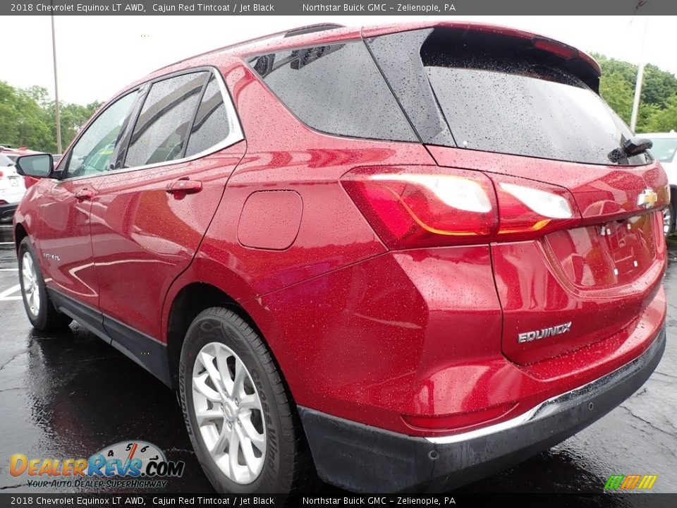 2018 Chevrolet Equinox LT AWD Cajun Red Tintcoat / Jet Black Photo #13