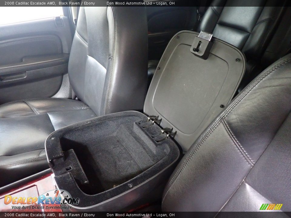 2008 Cadillac Escalade AWD Black Raven / Ebony Photo #32