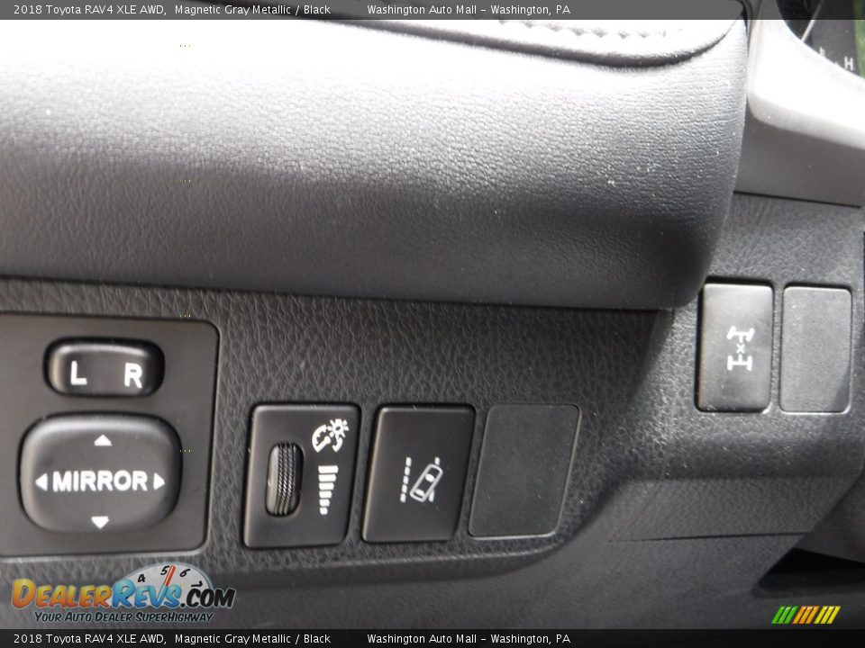 2018 Toyota RAV4 XLE AWD Magnetic Gray Metallic / Black Photo #7