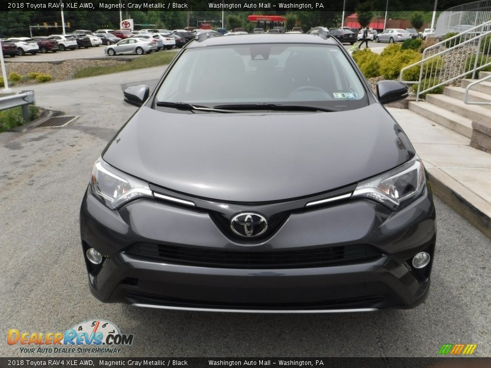 2018 Toyota RAV4 XLE AWD Magnetic Gray Metallic / Black Photo #11