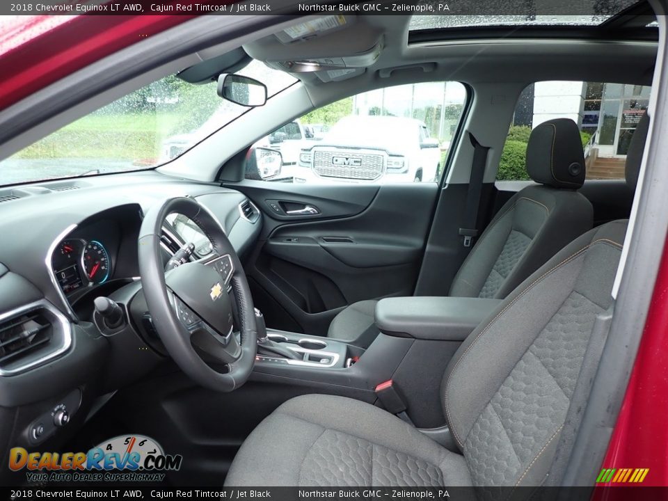 2018 Chevrolet Equinox LT AWD Cajun Red Tintcoat / Jet Black Photo #18