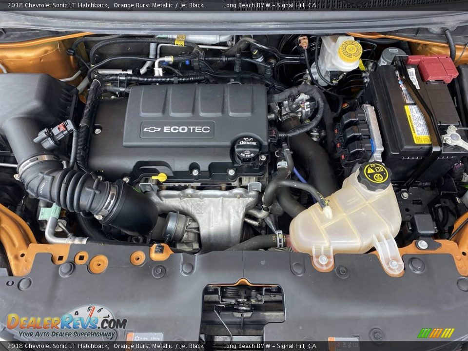 2018 Chevrolet Sonic LT Hatchback 1.4 Liter Turbocharged DOHC 16-Valve VVT 4 Cylinder Engine Photo #12