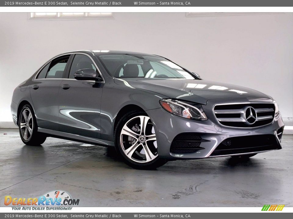 2019 Mercedes-Benz E 300 Sedan Selenite Grey Metallic / Black Photo #34