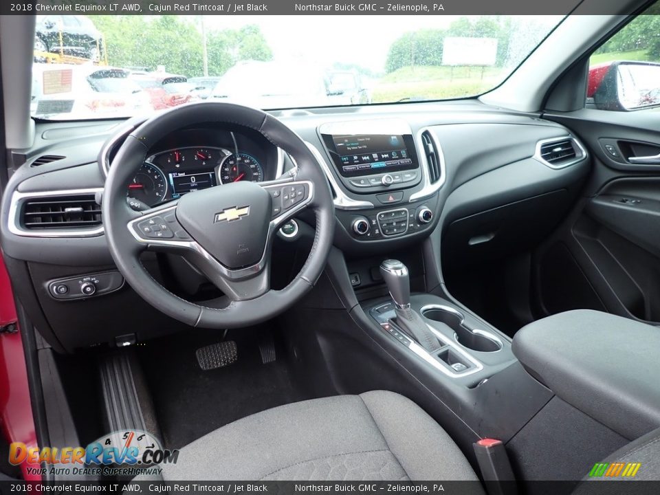 2018 Chevrolet Equinox LT AWD Cajun Red Tintcoat / Jet Black Photo #20