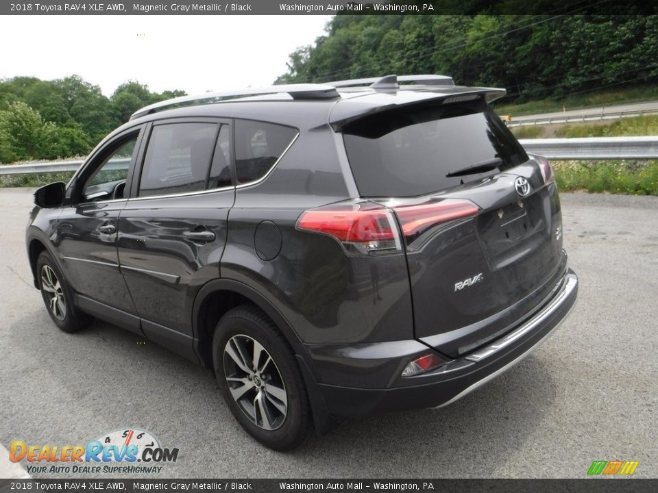 2018 Toyota RAV4 XLE AWD Magnetic Gray Metallic / Black Photo #14