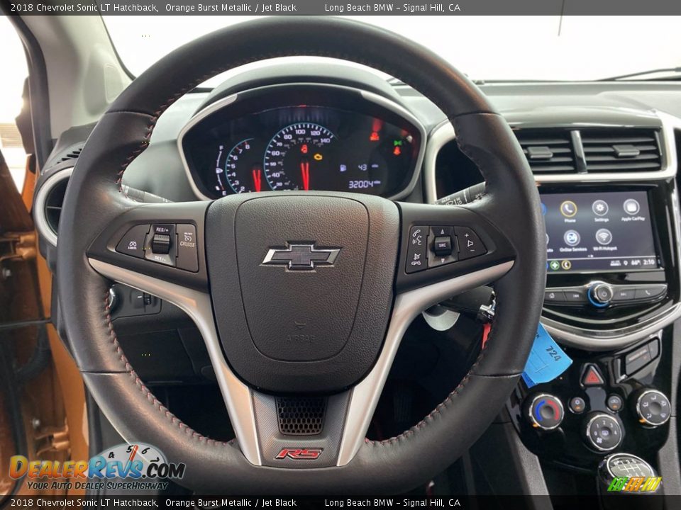 2018 Chevrolet Sonic LT Hatchback Steering Wheel Photo #18