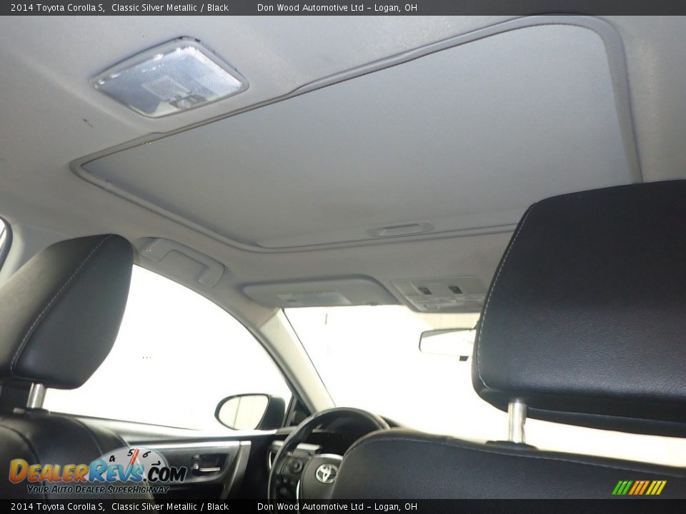 2014 Toyota Corolla S Classic Silver Metallic / Black Photo #2