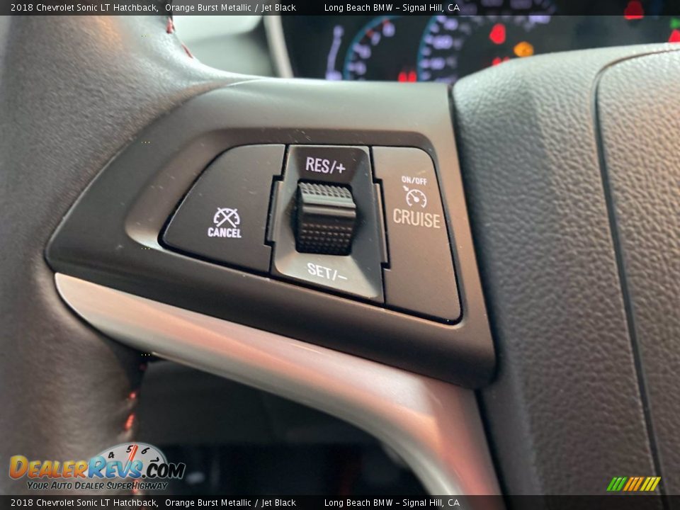 2018 Chevrolet Sonic LT Hatchback Steering Wheel Photo #19