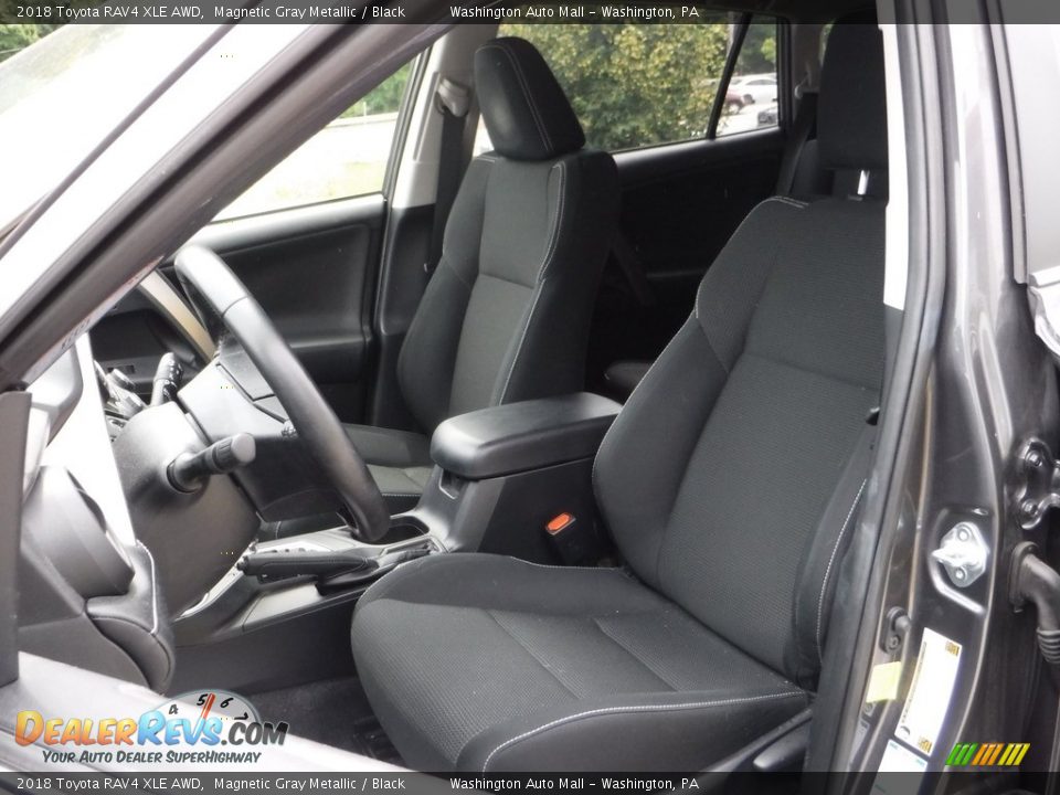 2018 Toyota RAV4 XLE AWD Magnetic Gray Metallic / Black Photo #20