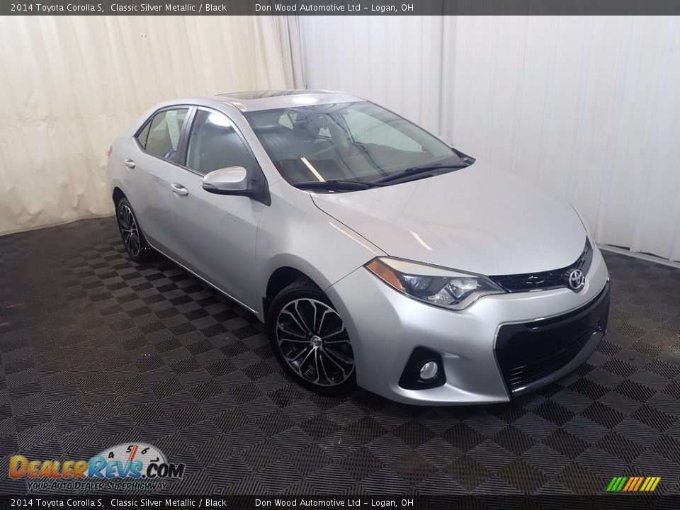 2014 Toyota Corolla S Classic Silver Metallic / Black Photo #5