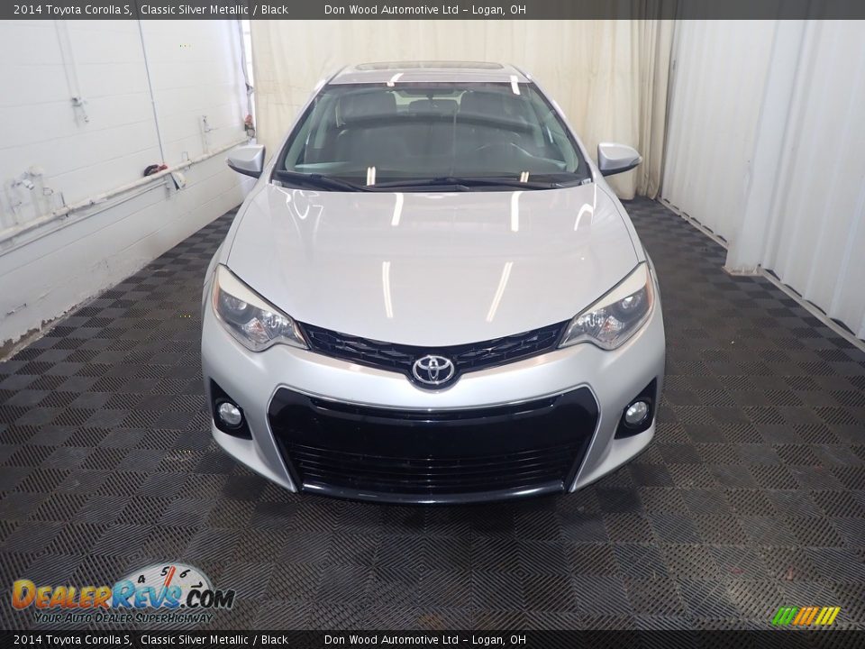 2014 Toyota Corolla S Classic Silver Metallic / Black Photo #7