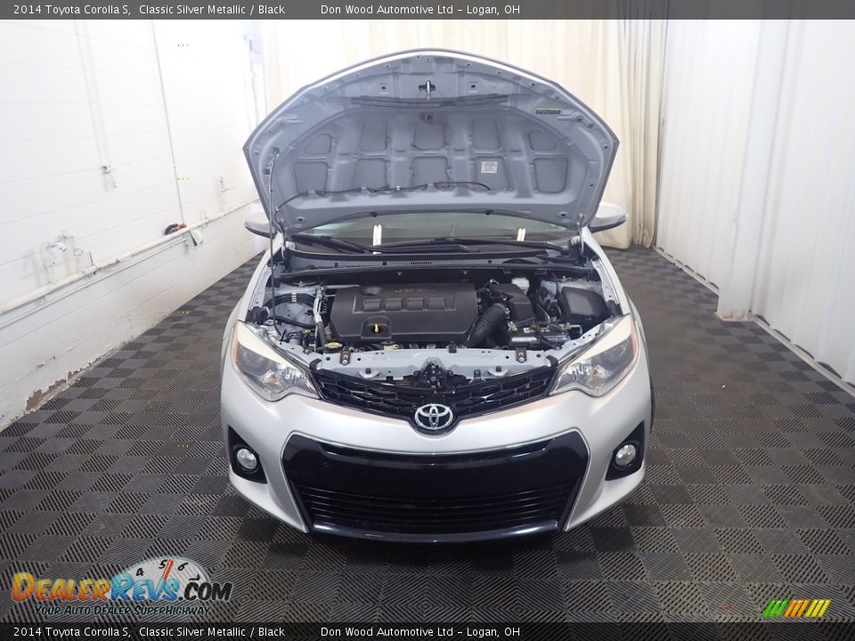 2014 Toyota Corolla S Classic Silver Metallic / Black Photo #8