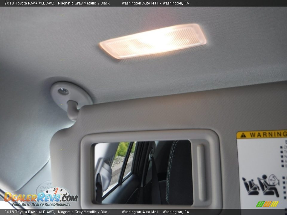2018 Toyota RAV4 XLE AWD Magnetic Gray Metallic / Black Photo #26