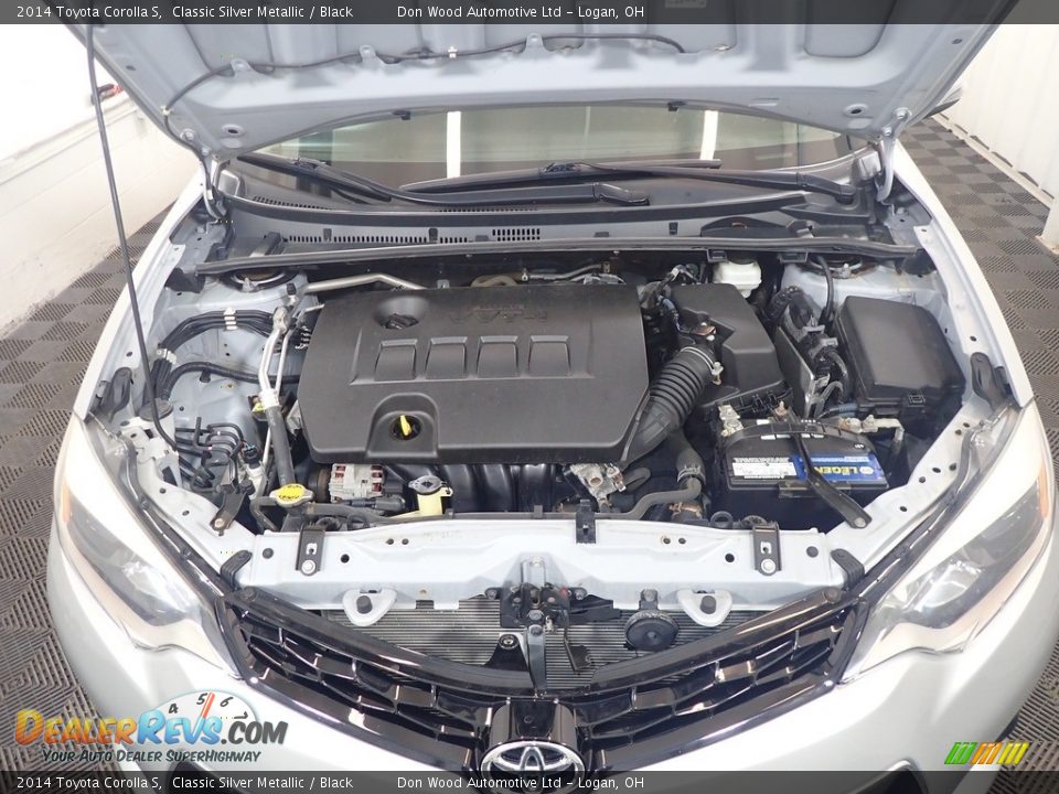 2014 Toyota Corolla S Classic Silver Metallic / Black Photo #9