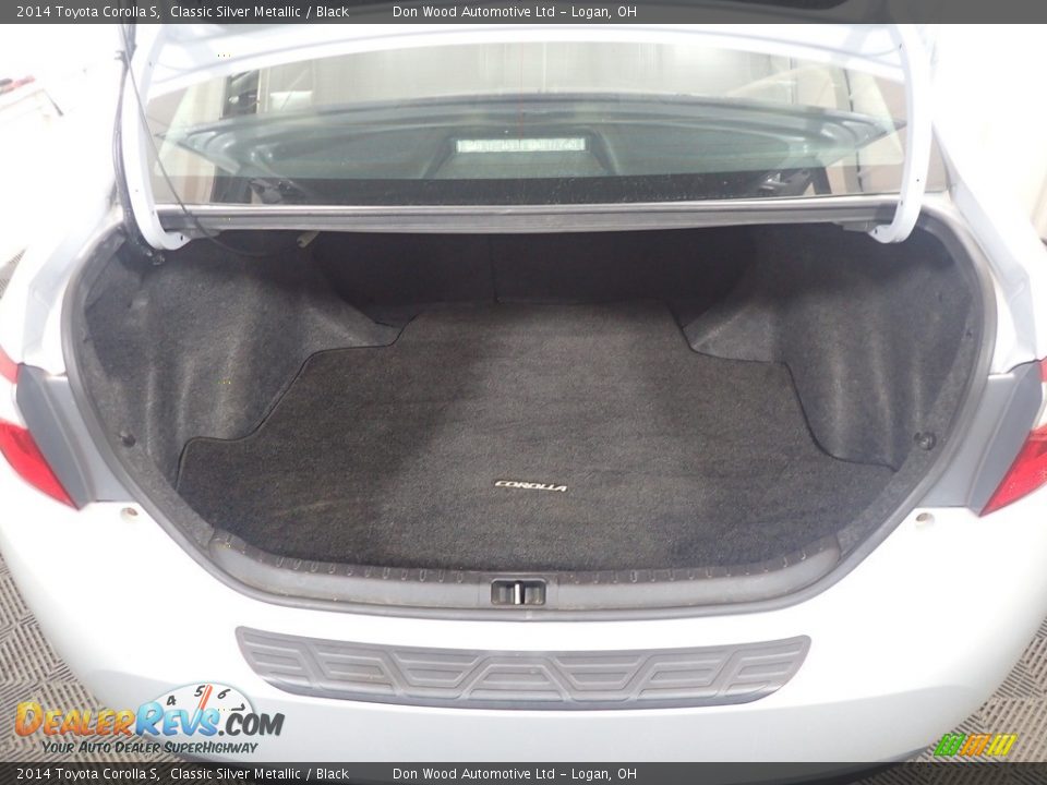 2014 Toyota Corolla S Classic Silver Metallic / Black Photo #15