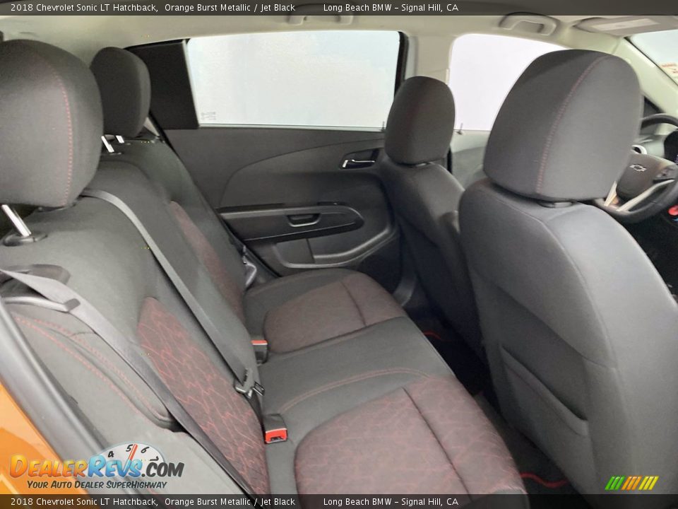 Rear Seat of 2018 Chevrolet Sonic LT Hatchback Photo #30