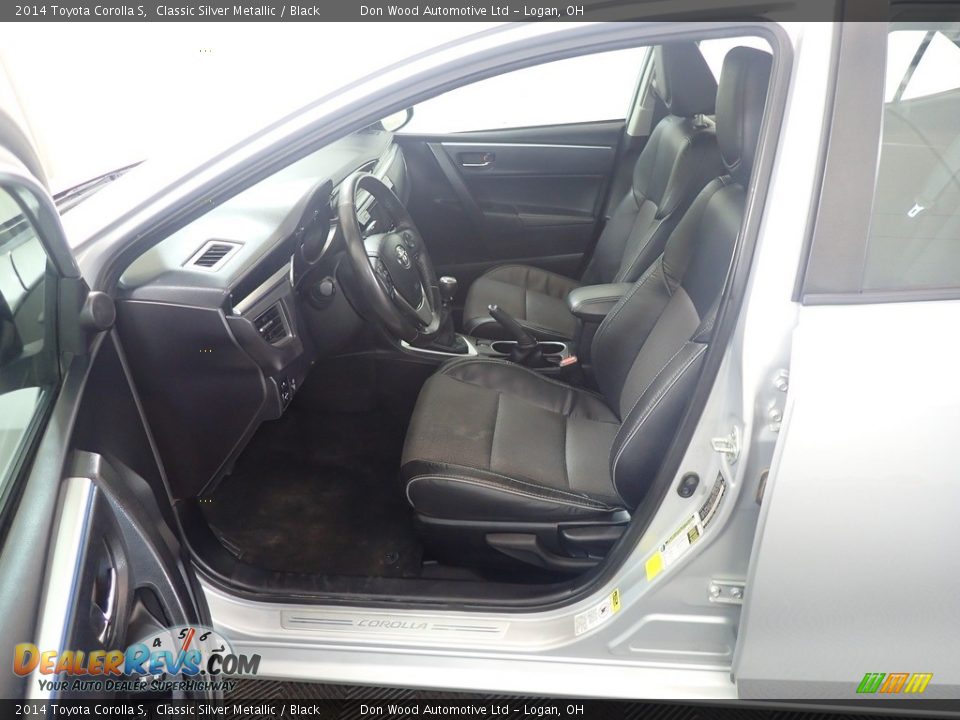 2014 Toyota Corolla S Classic Silver Metallic / Black Photo #21