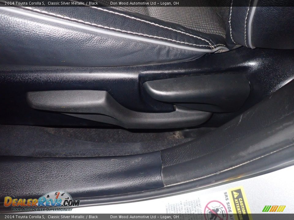 2014 Toyota Corolla S Classic Silver Metallic / Black Photo #22