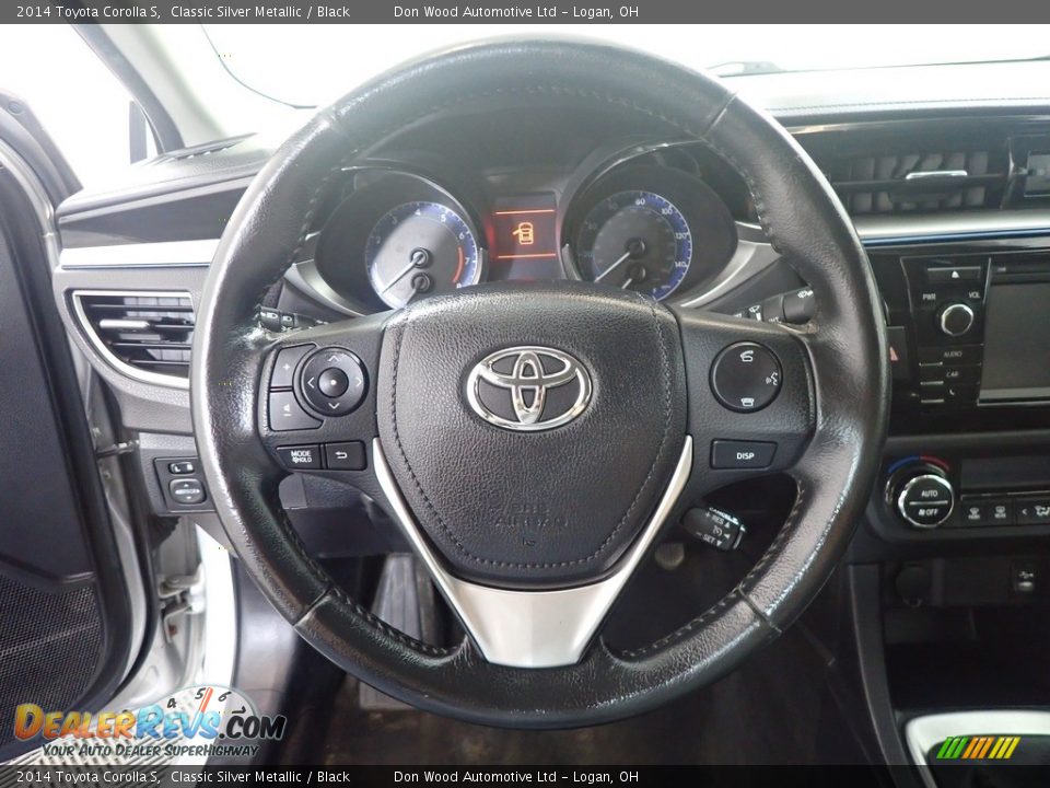 2014 Toyota Corolla S Classic Silver Metallic / Black Photo #26
