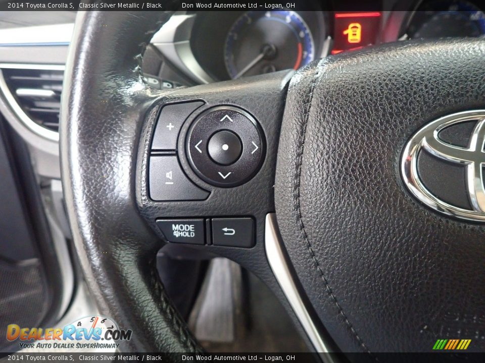 2014 Toyota Corolla S Classic Silver Metallic / Black Photo #27