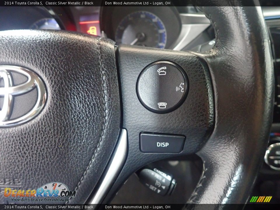 2014 Toyota Corolla S Classic Silver Metallic / Black Photo #28