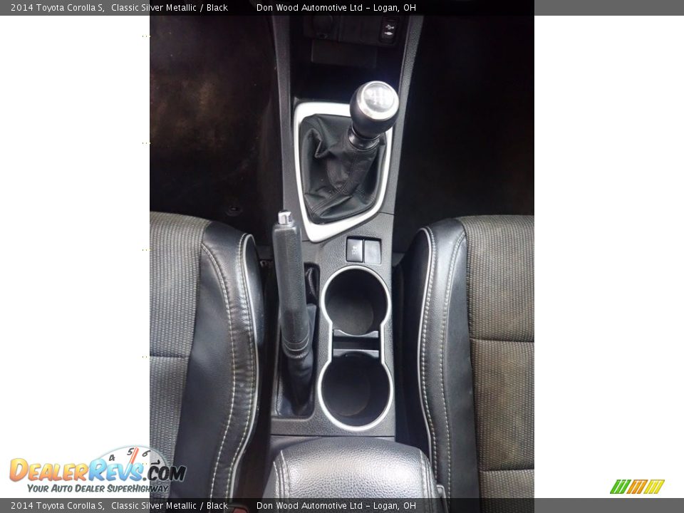 2014 Toyota Corolla S Classic Silver Metallic / Black Photo #30