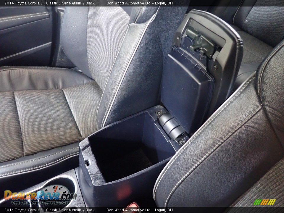 2014 Toyota Corolla S Classic Silver Metallic / Black Photo #31