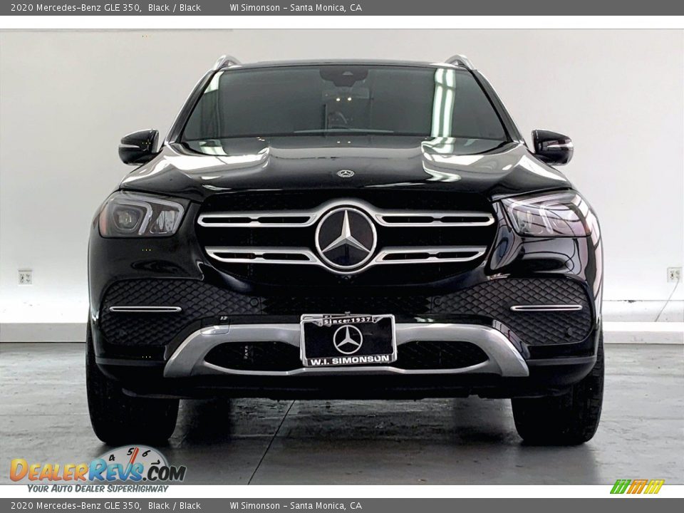 2020 Mercedes-Benz GLE 350 Black / Black Photo #2