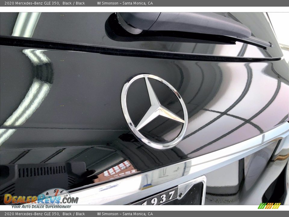 2020 Mercedes-Benz GLE 350 Black / Black Photo #7