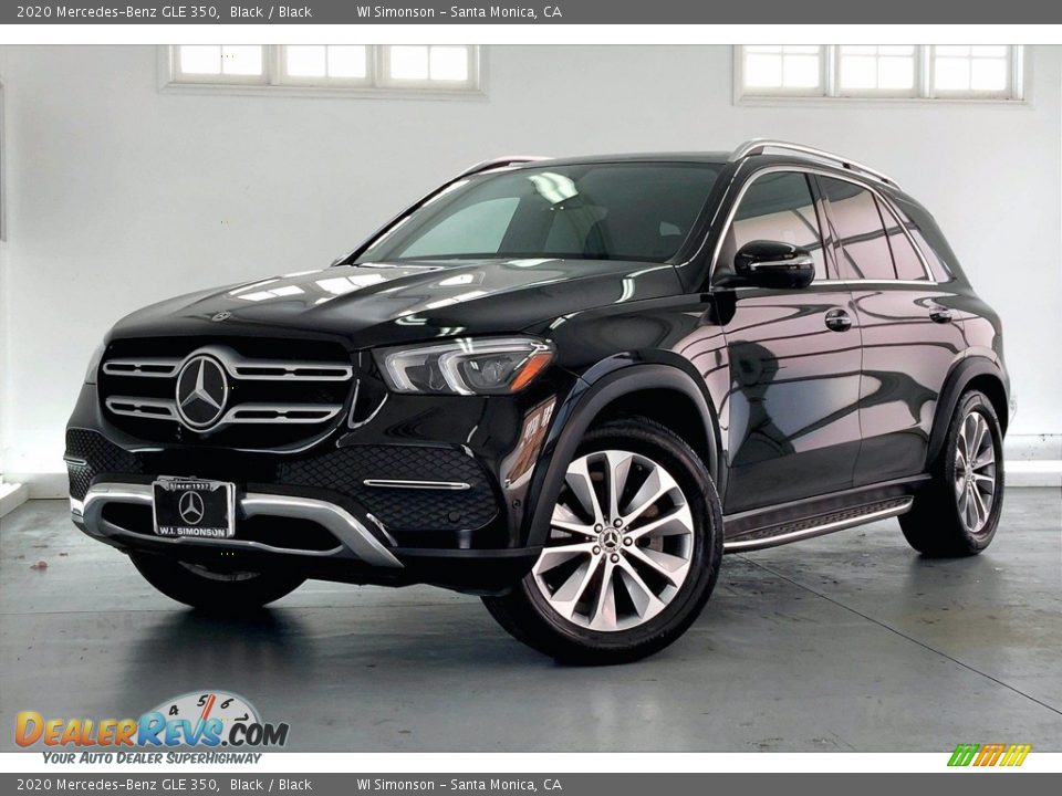 2020 Mercedes-Benz GLE 350 Black / Black Photo #12