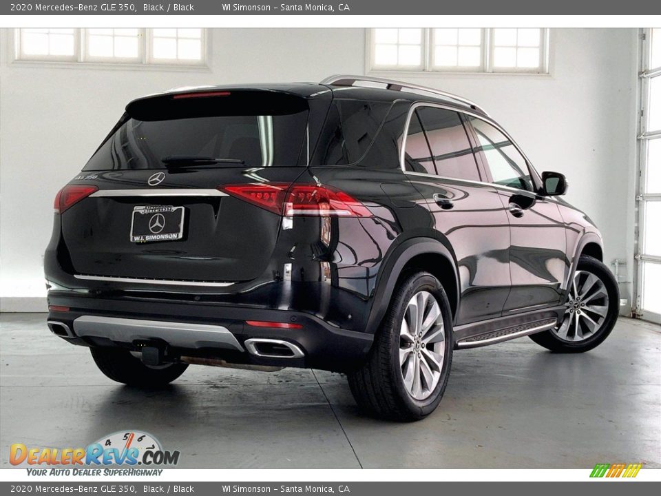 2020 Mercedes-Benz GLE 350 Black / Black Photo #13