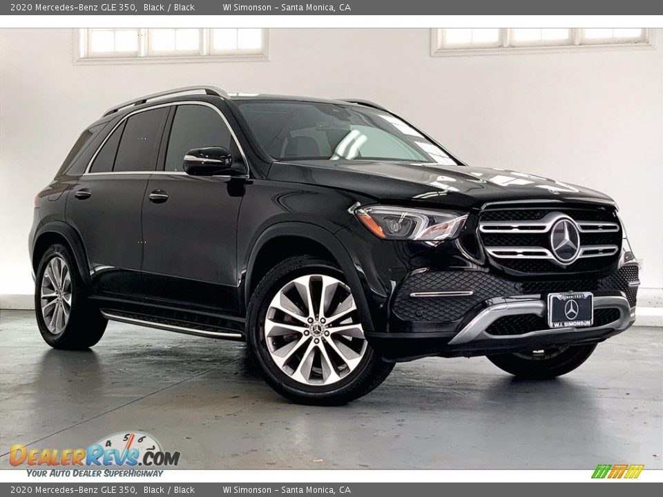 2020 Mercedes-Benz GLE 350 Black / Black Photo #34