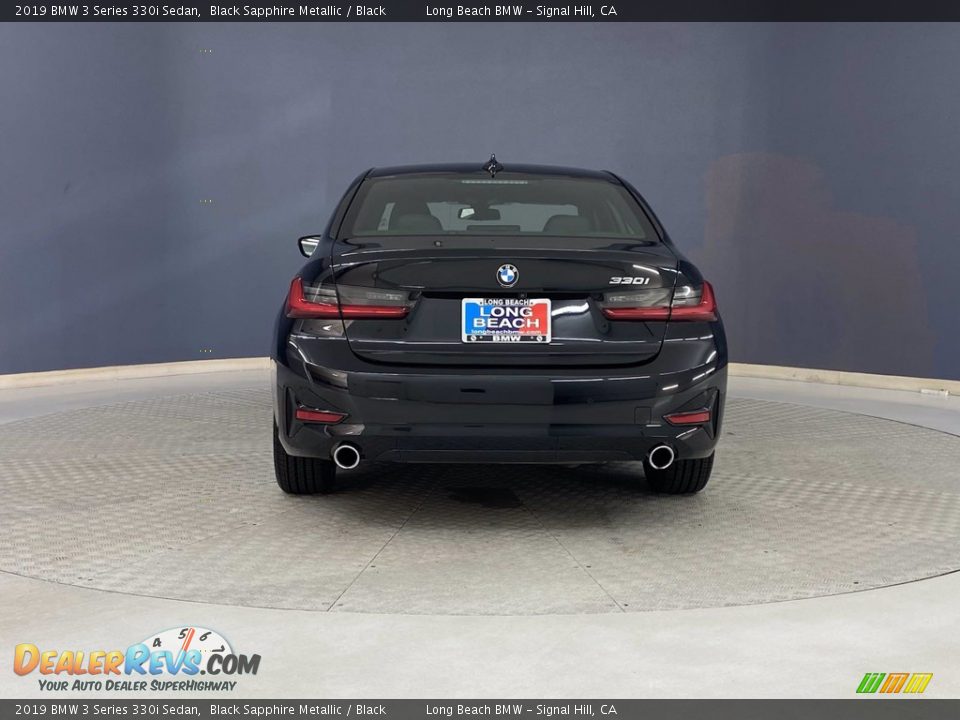 2019 BMW 3 Series 330i Sedan Black Sapphire Metallic / Black Photo #4