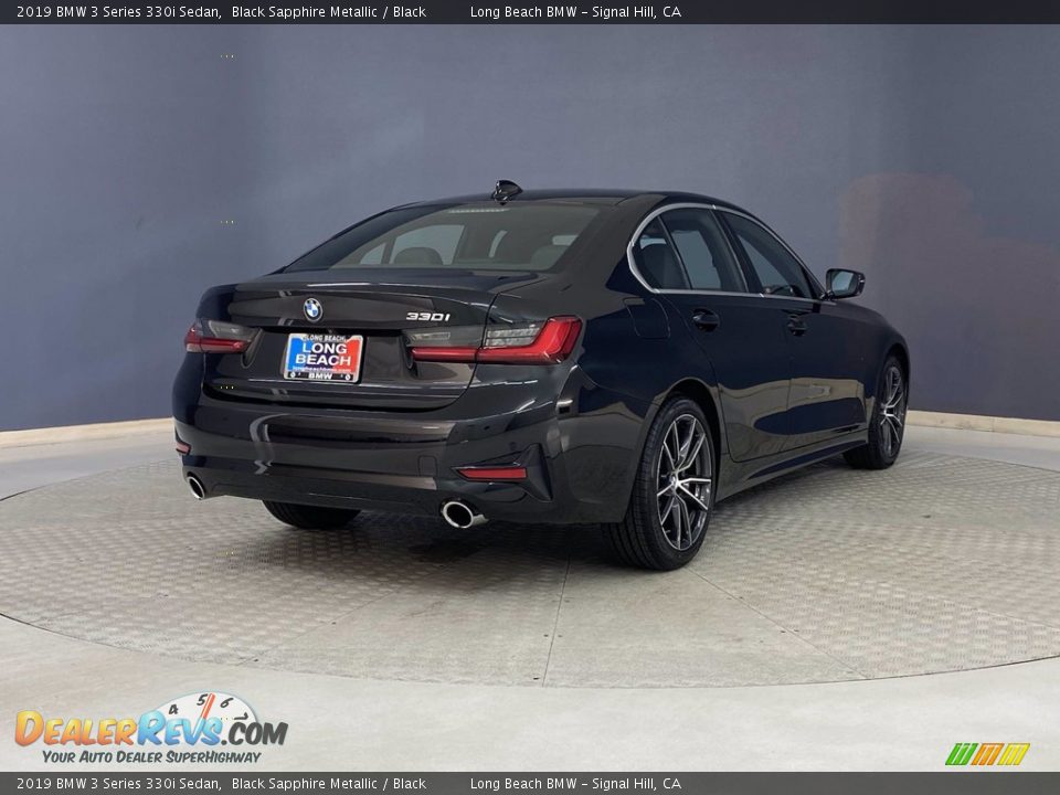 2019 BMW 3 Series 330i Sedan Black Sapphire Metallic / Black Photo #5