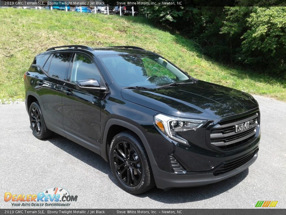 2019 GMC Terrain SLE Ebony Twilight Metallic / Jet Black Photo #5