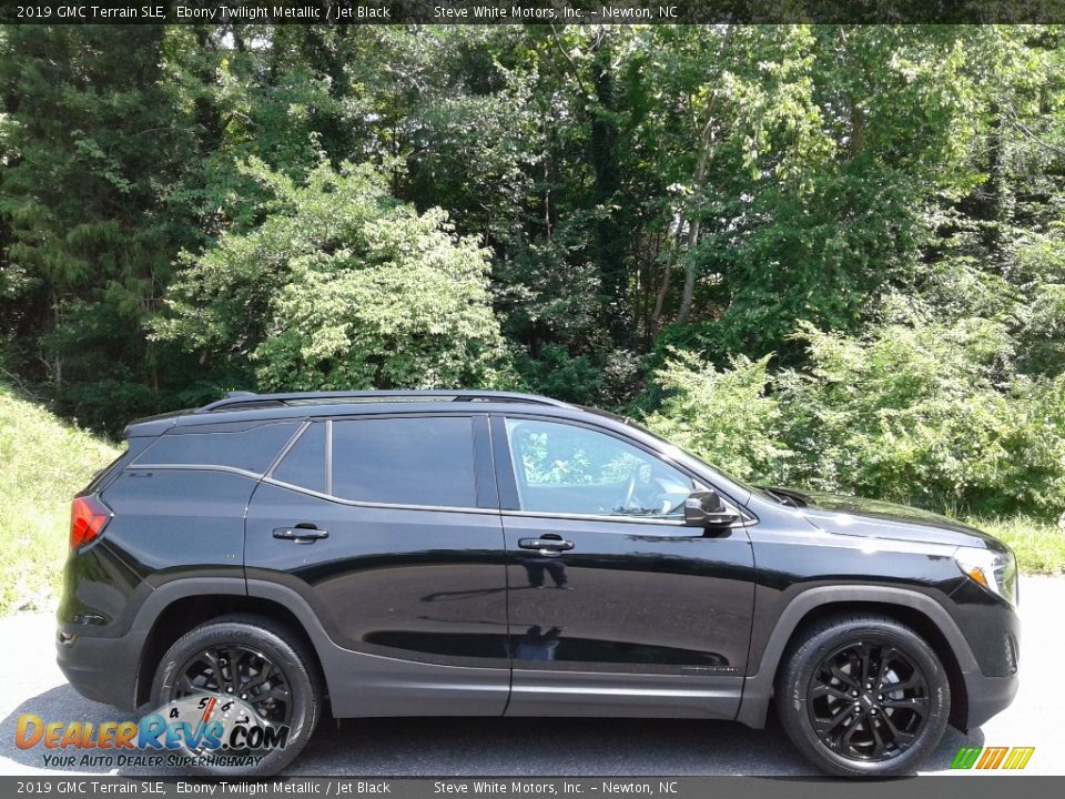 2019 GMC Terrain SLE Ebony Twilight Metallic / Jet Black Photo #6