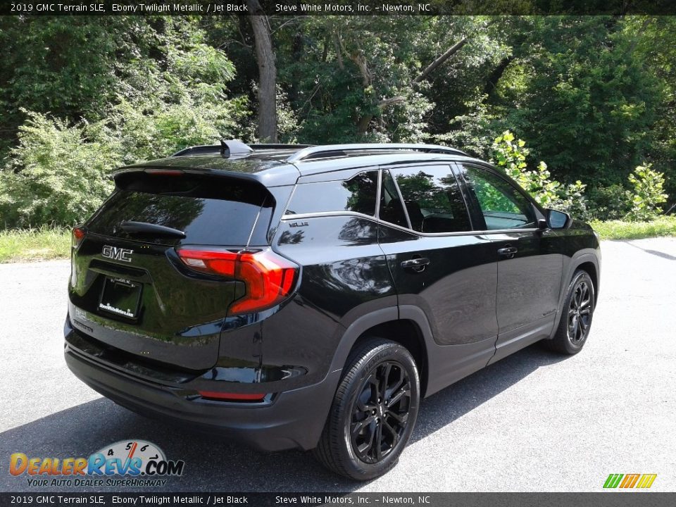 2019 GMC Terrain SLE Ebony Twilight Metallic / Jet Black Photo #7