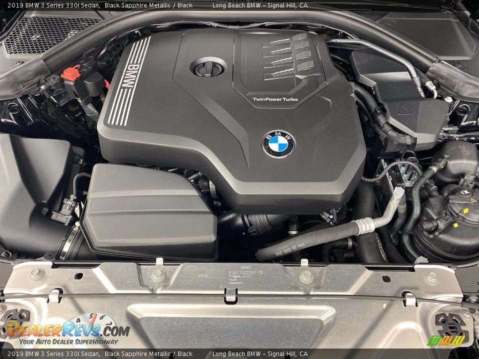 2019 BMW 3 Series 330i Sedan Black Sapphire Metallic / Black Photo #12