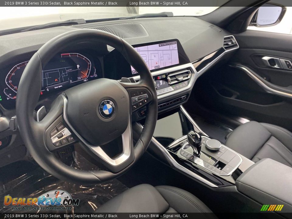 2019 BMW 3 Series 330i Sedan Black Sapphire Metallic / Black Photo #16