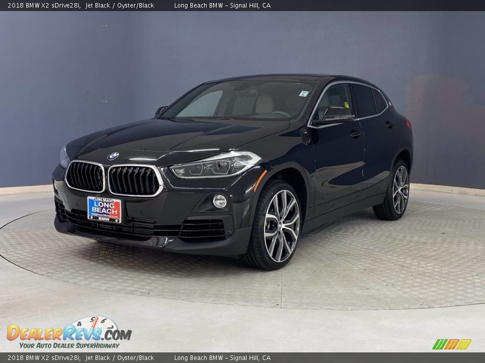 2018 BMW X2 sDrive28i Jet Black / Oyster/Black Photo #3