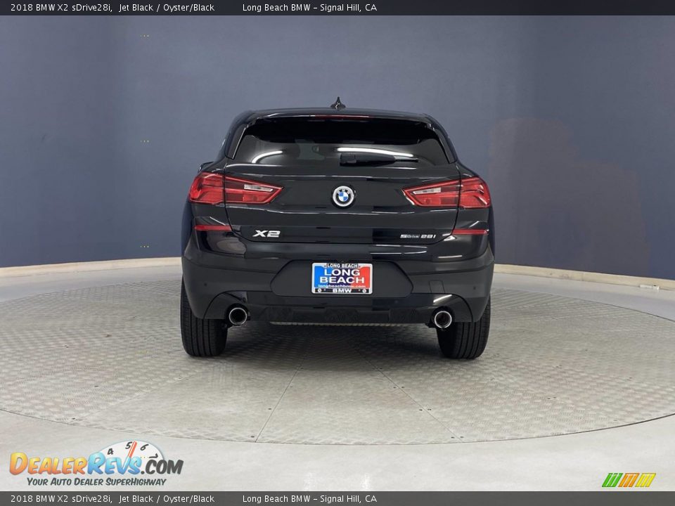 2018 BMW X2 sDrive28i Jet Black / Oyster/Black Photo #4