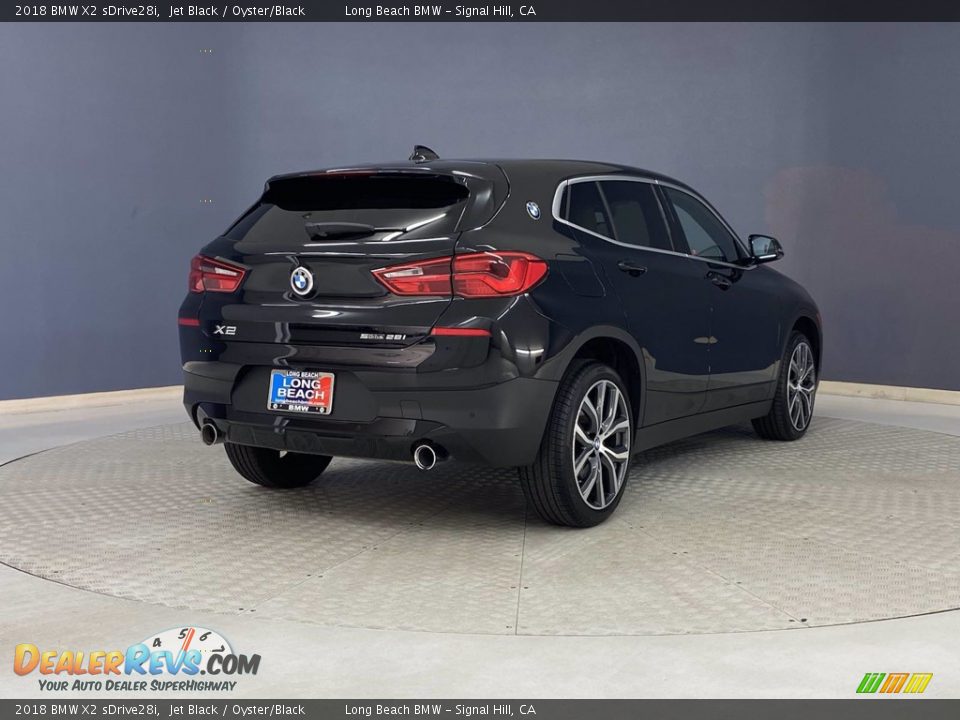 2018 BMW X2 sDrive28i Jet Black / Oyster/Black Photo #5