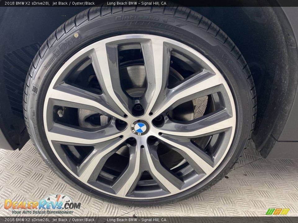 2018 BMW X2 sDrive28i Jet Black / Oyster/Black Photo #6