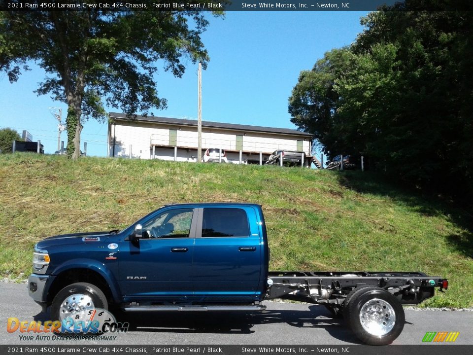 Patriot Blue Pearl 2021 Ram 4500 Laramie Crew Cab 4x4 Chassis Photo #1